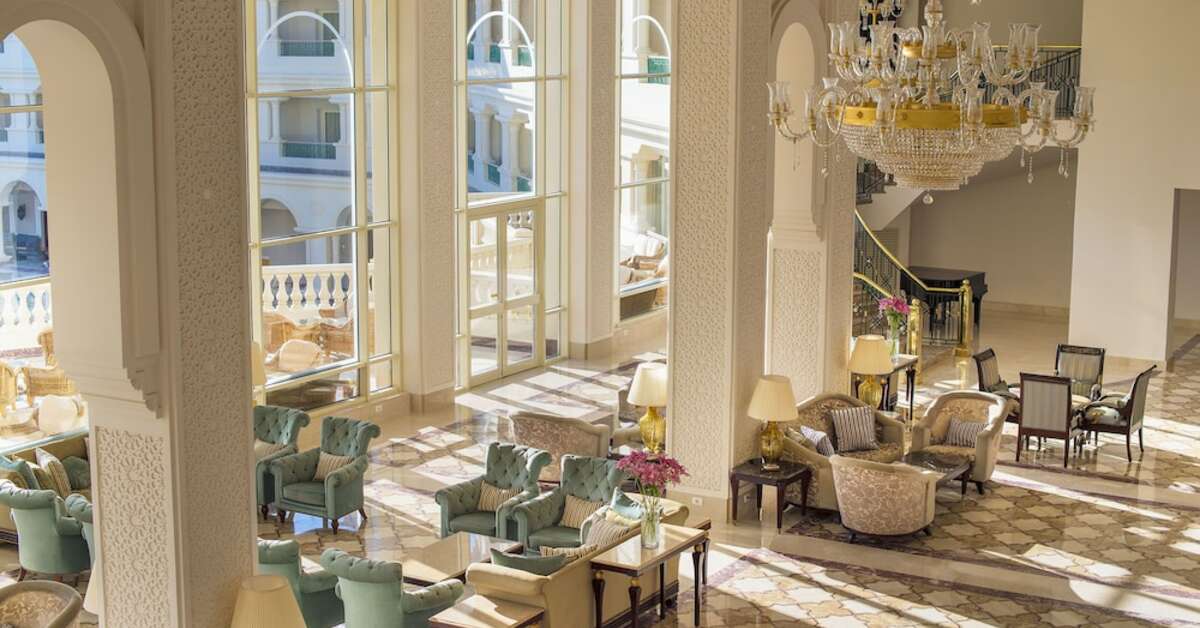 Een foto van het interieur van Baron Palace Resort