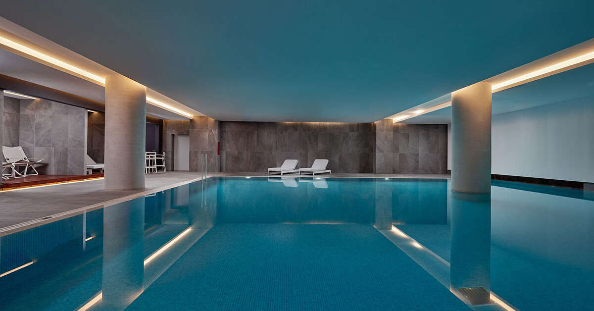 Een foto van het zwembad bij Gennadi Grand Resort