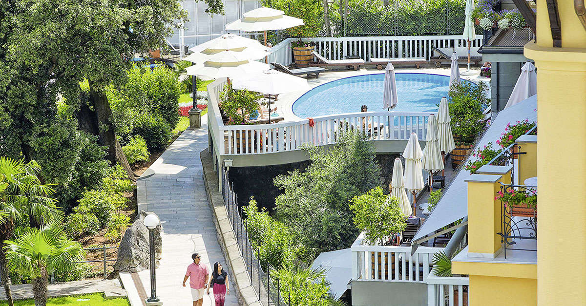 Een foto van de buitenkant van Amadria Park Royal
