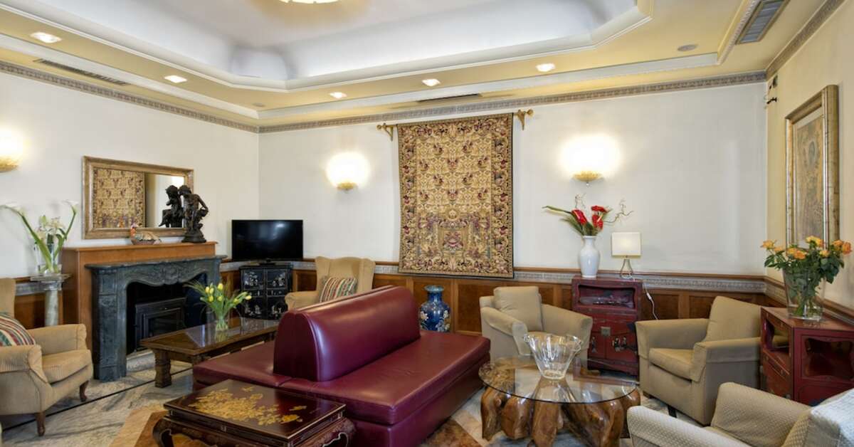 Een foto van het interieur van Hotel Giolli Nazionale