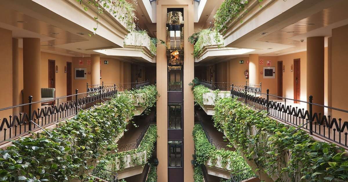 Een foto van het interieur van Playacanela Hotel