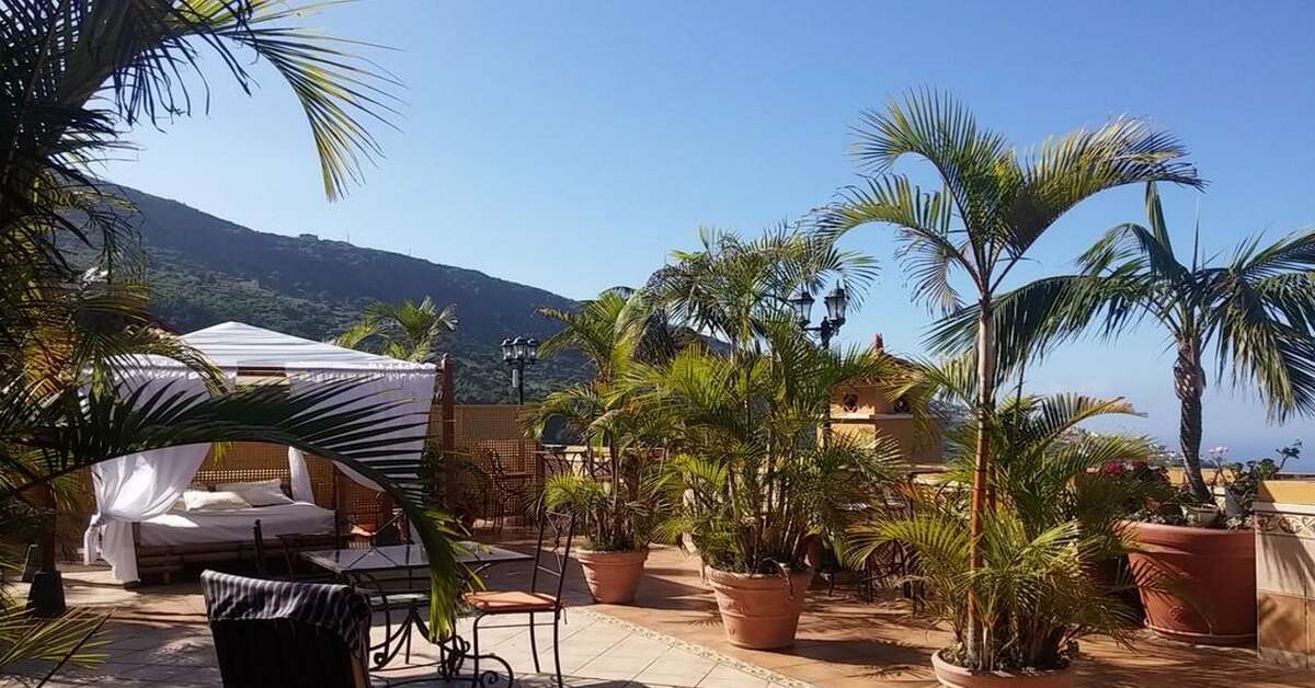 Een foto van het terras bij Appartementen Estrella del Norte