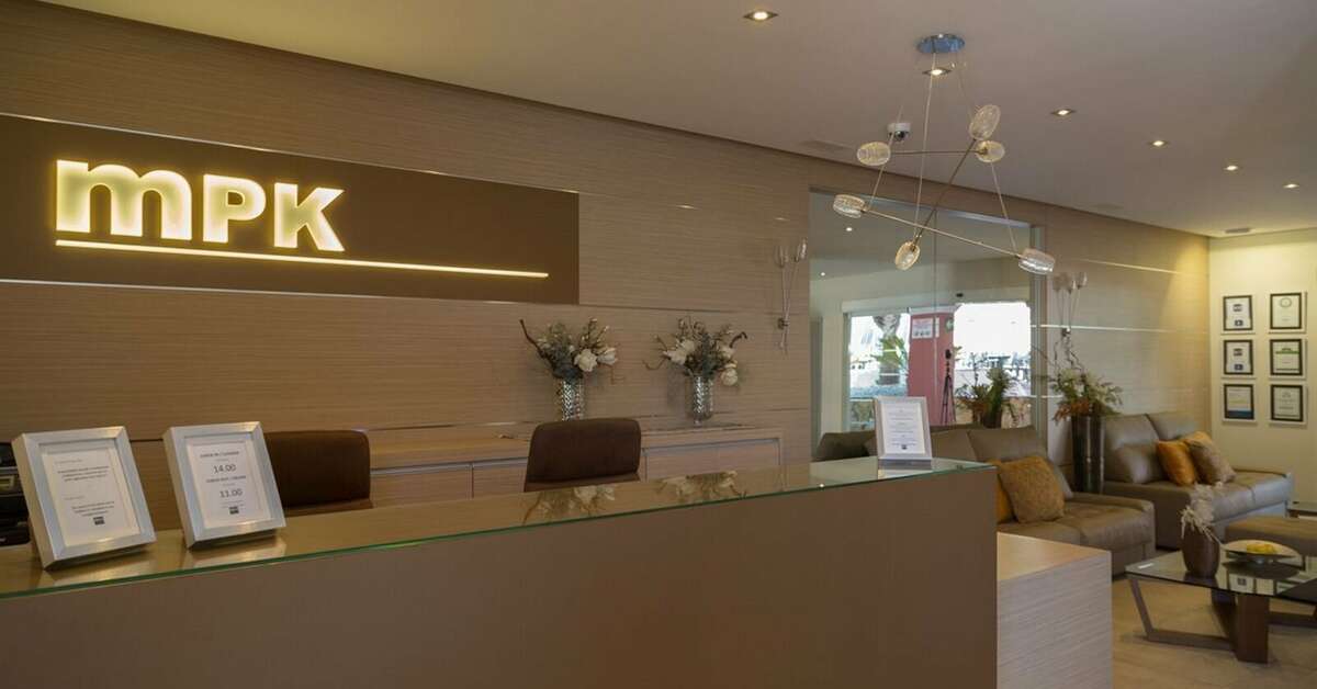 Een foto van het interieur van Appartementen Marola Park