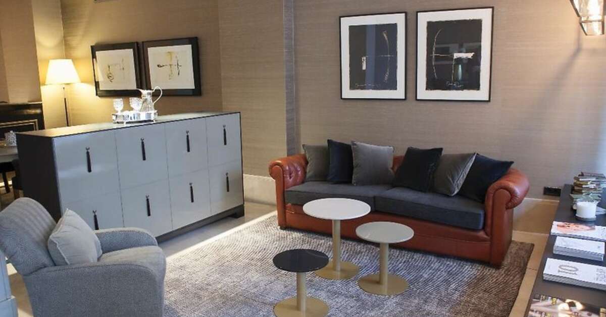 Een foto van het interieur van Abba Hotel Balmoral