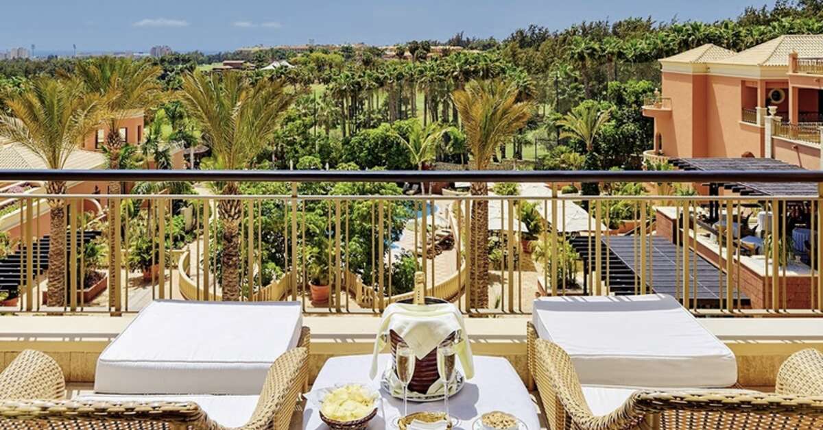 Een foto van het terras bij 1881 Tenerife Las Madrigueras Golf Hotel