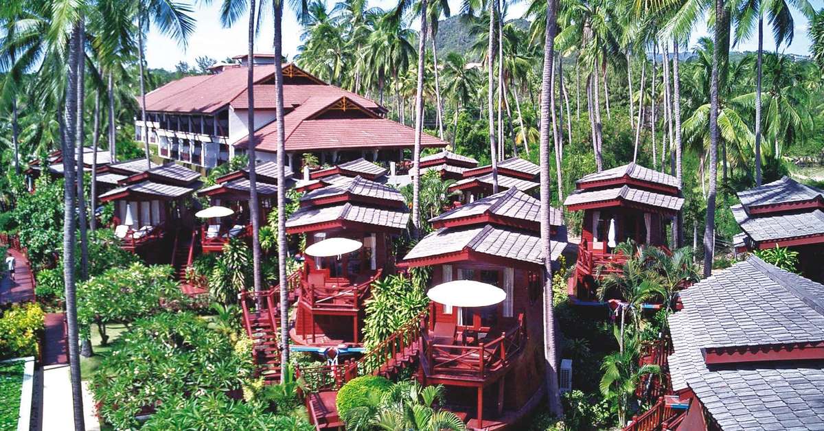 Een foto van de buitenkant van Melia Koh Samui
