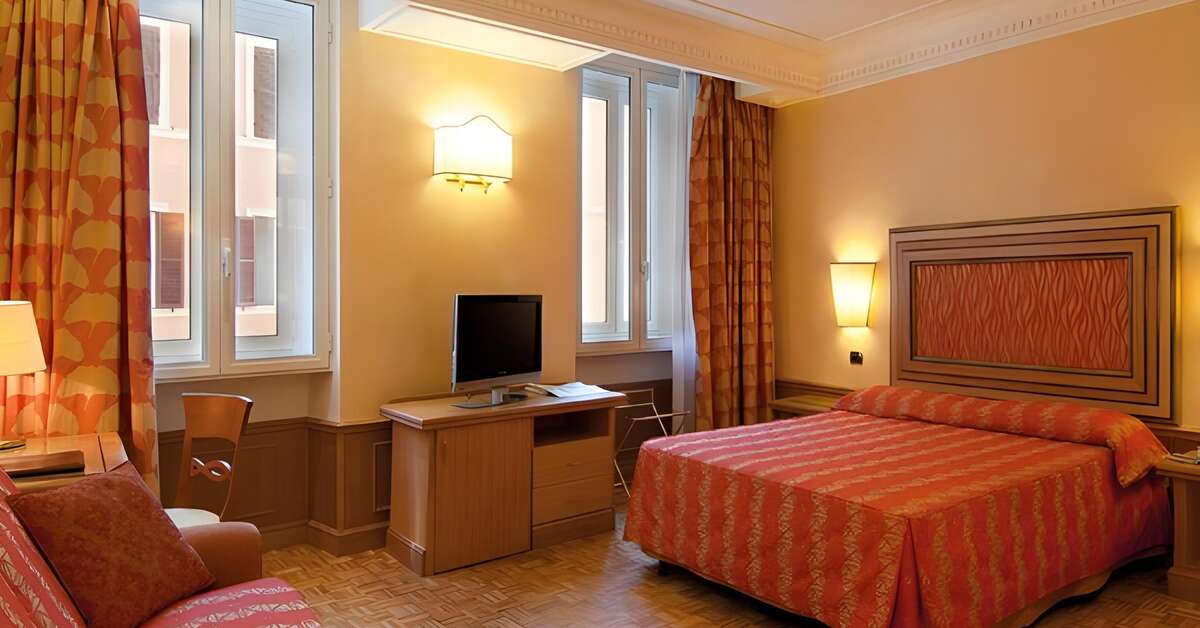 Een foto van Hotel Cecil Rome
