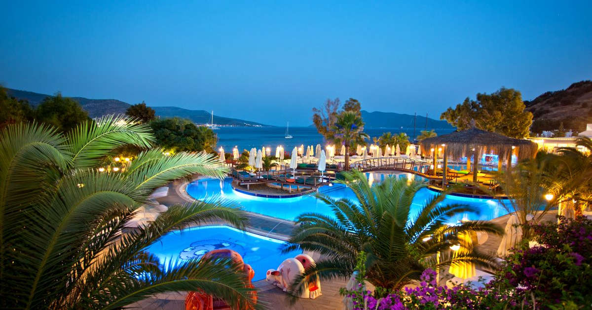 Een foto van het zwembad bij Salmakis Resort & Spa