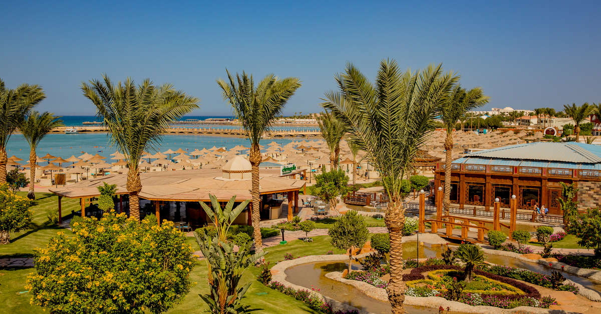 Een foto van het strand bij Sentido Mamlouk Palace Resort
