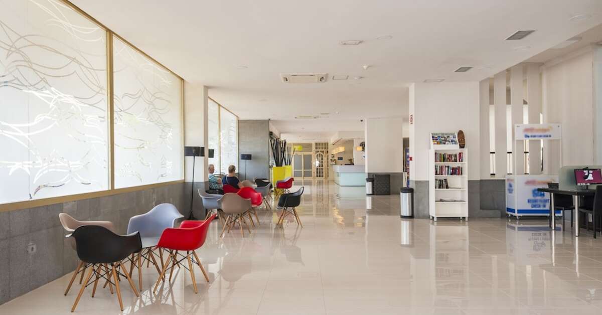 Een foto van het interieur van Aparthotel Kn Columbus