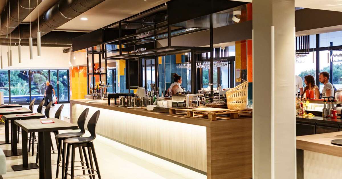 Een foto van de faciliteiten bij Pharos Hvar Bayhill Hotel