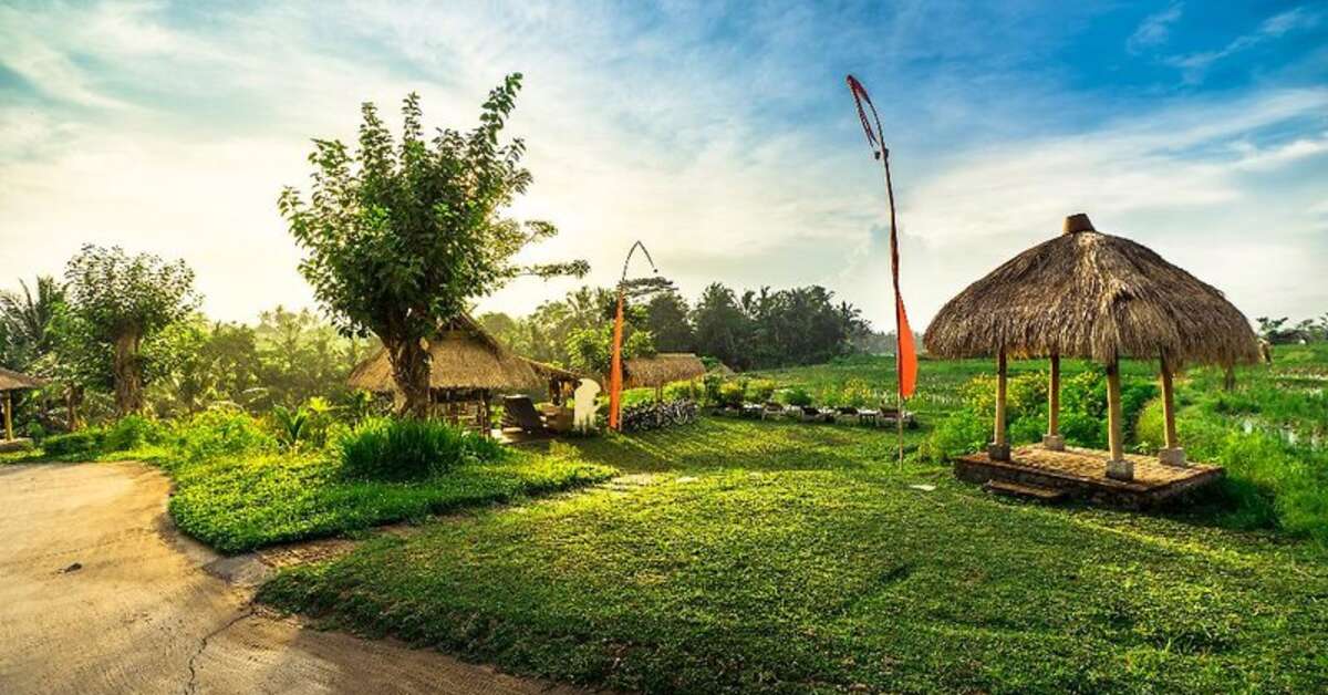 Een foto van de buitenkant van Desa Visesa Ubud