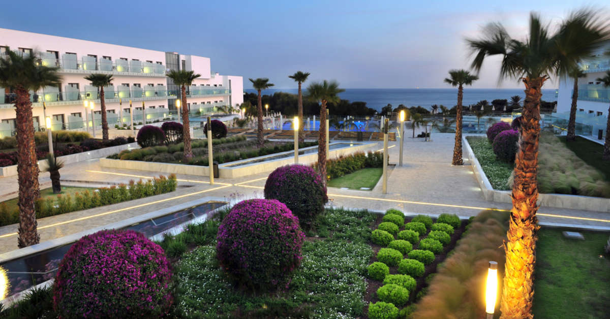 Een foto van de buitenkant van Hipotels Gran Conil & Spa