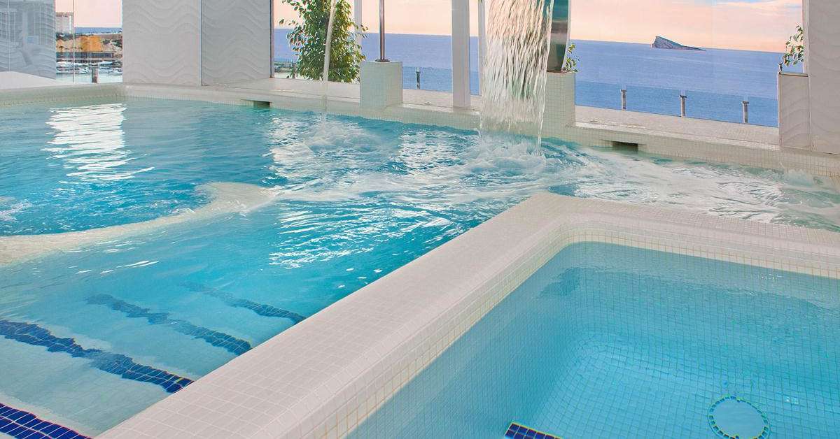 Een foto van het zwembad bij Villa del Mar Hotel