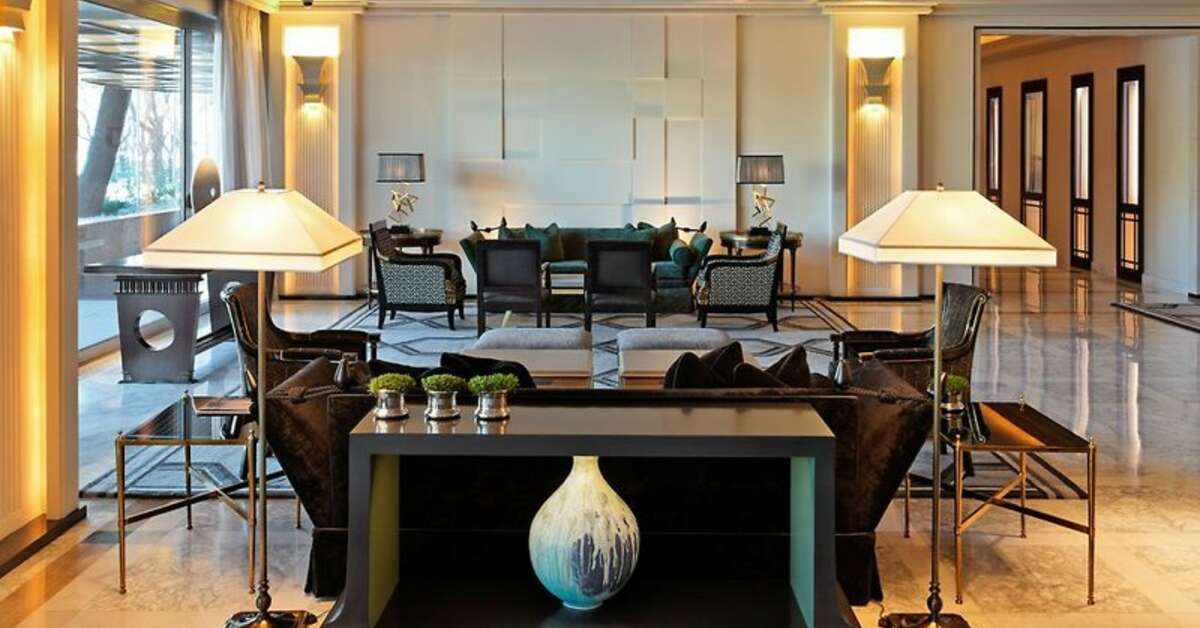 Een foto van het interieur van Rosewood Villa Magna