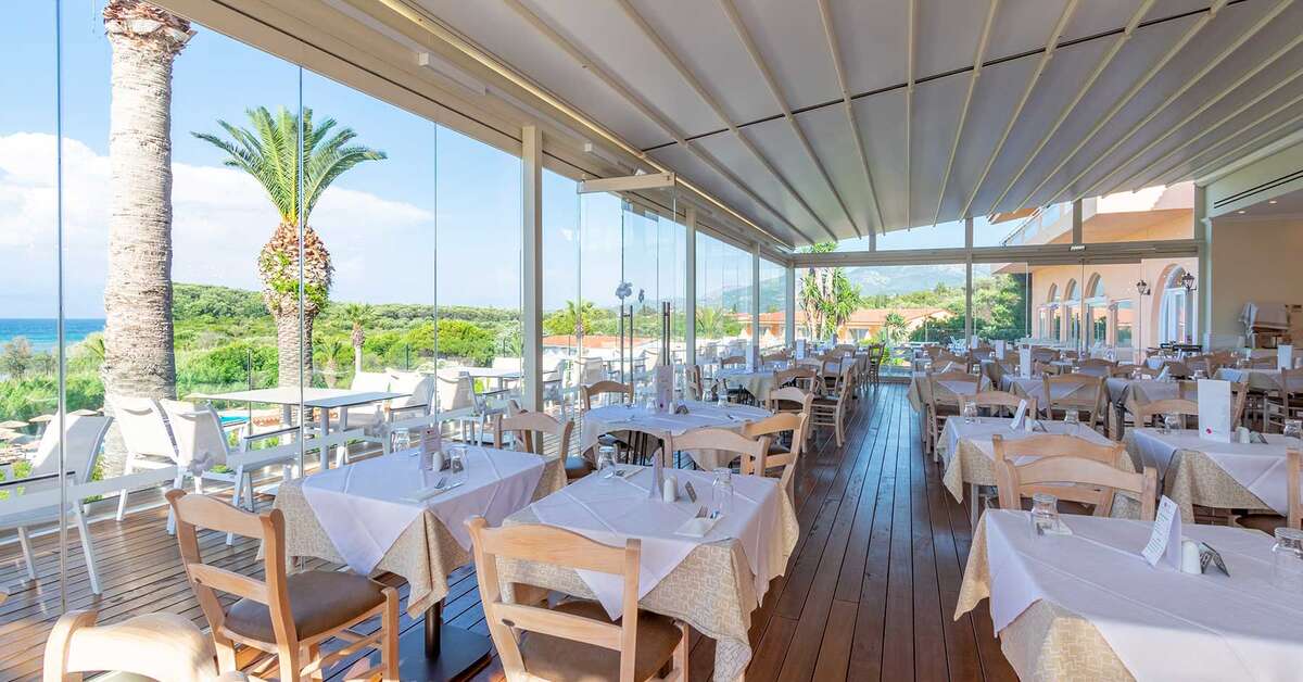 Een foto van de faciliteiten bij Hotel Ibiscus Corfu