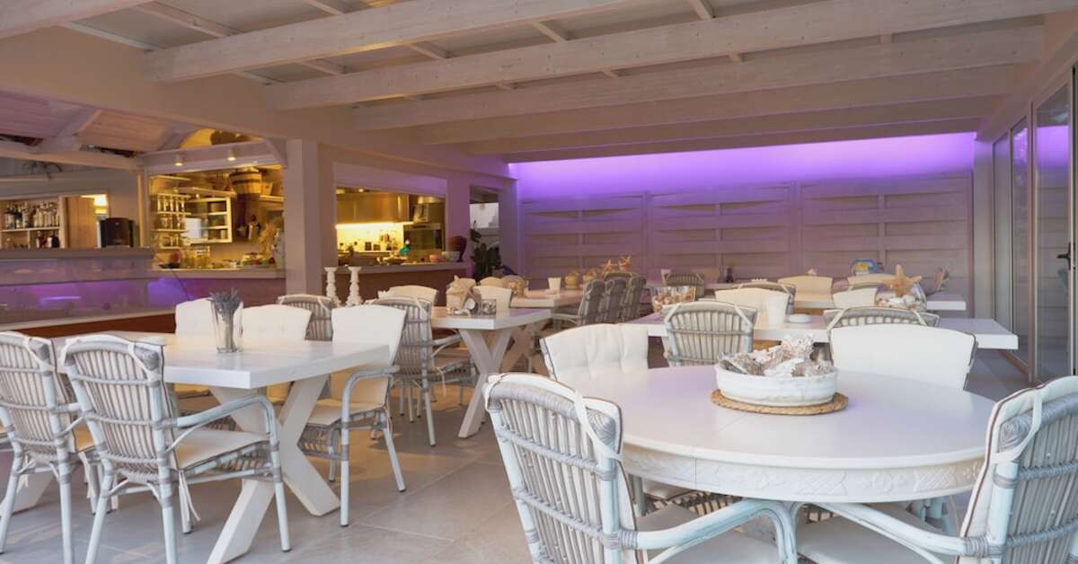 Ein Foto von den Einrichtungen im Golden Bay Hotel