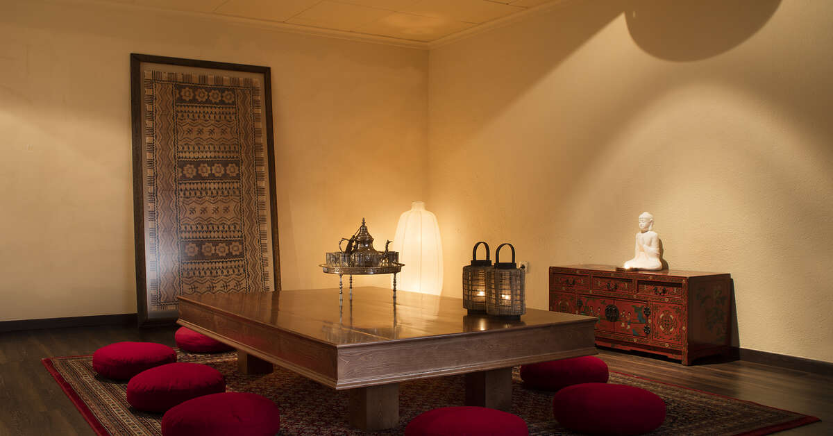 Een foto van het interieur van Luna Park Hotel & Spa