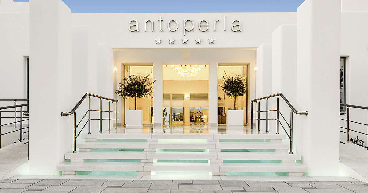 Een foto van de buitenkant van Antoperla Luxury Hotel & Spa