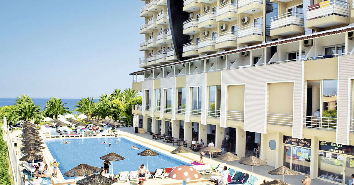 Een foto van het zwembad bij Ephesia Hotel