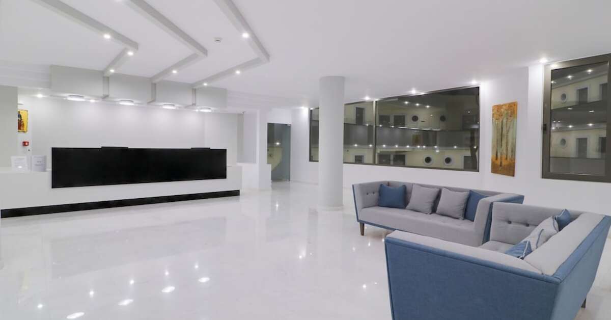 Een foto van het interieur van Harmony Rethymno Beach Hotel