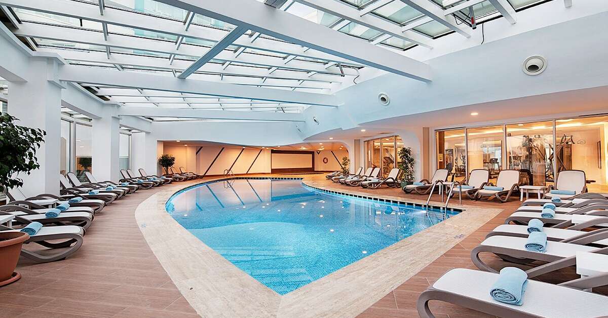 Ein Foto vom Pool im Seashell Resort & Spa