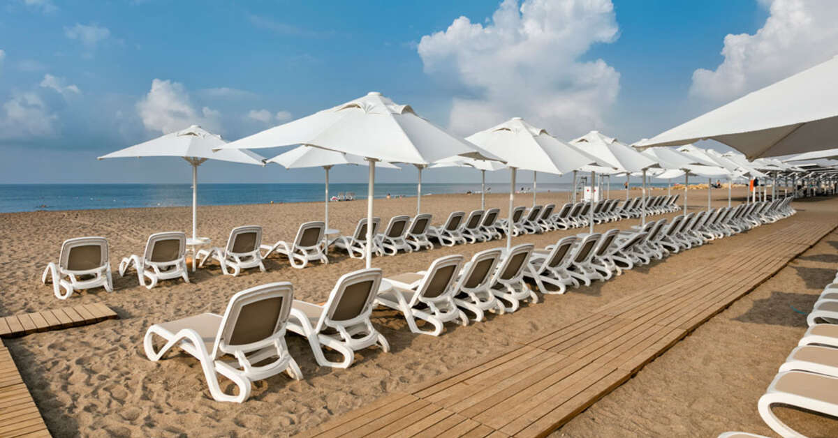 Een foto van het strand bij Wind Of Lara Hotel & Spa