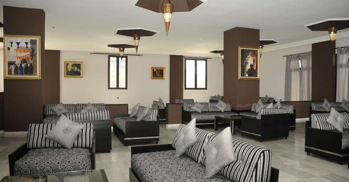 Een foto van het interieur van Oasis Hotel & Spa