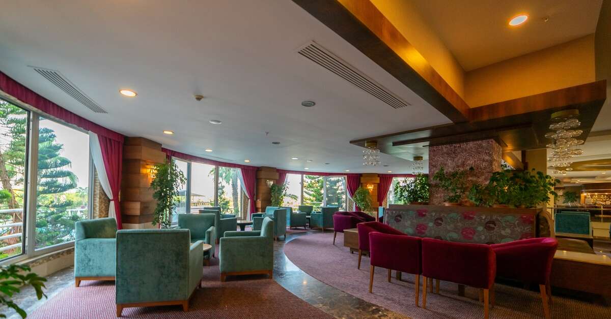 Een foto van het interieur van Vita Silva Hotel