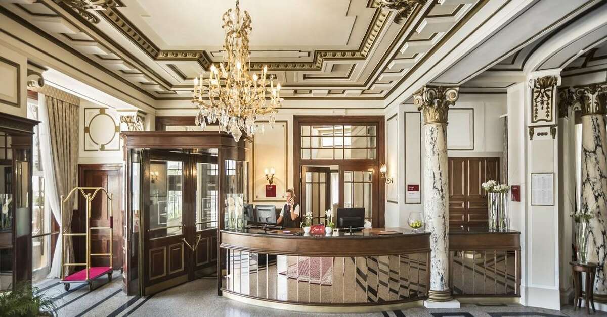 Een foto van de faciliteiten bij Hotel Palace Bellevue