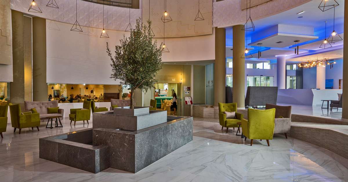 Een foto van het interieur van Georgioupolis Resort