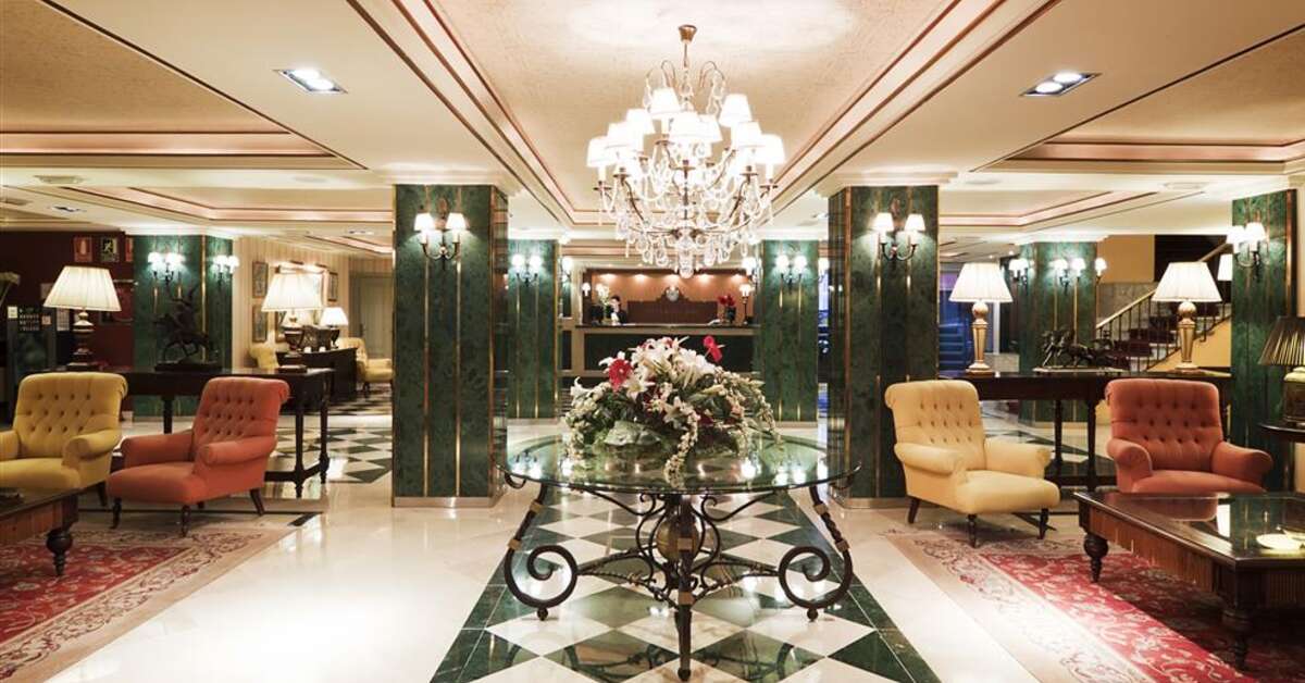 Een foto van het interieur van H10 Corregidor Boutique Hotel