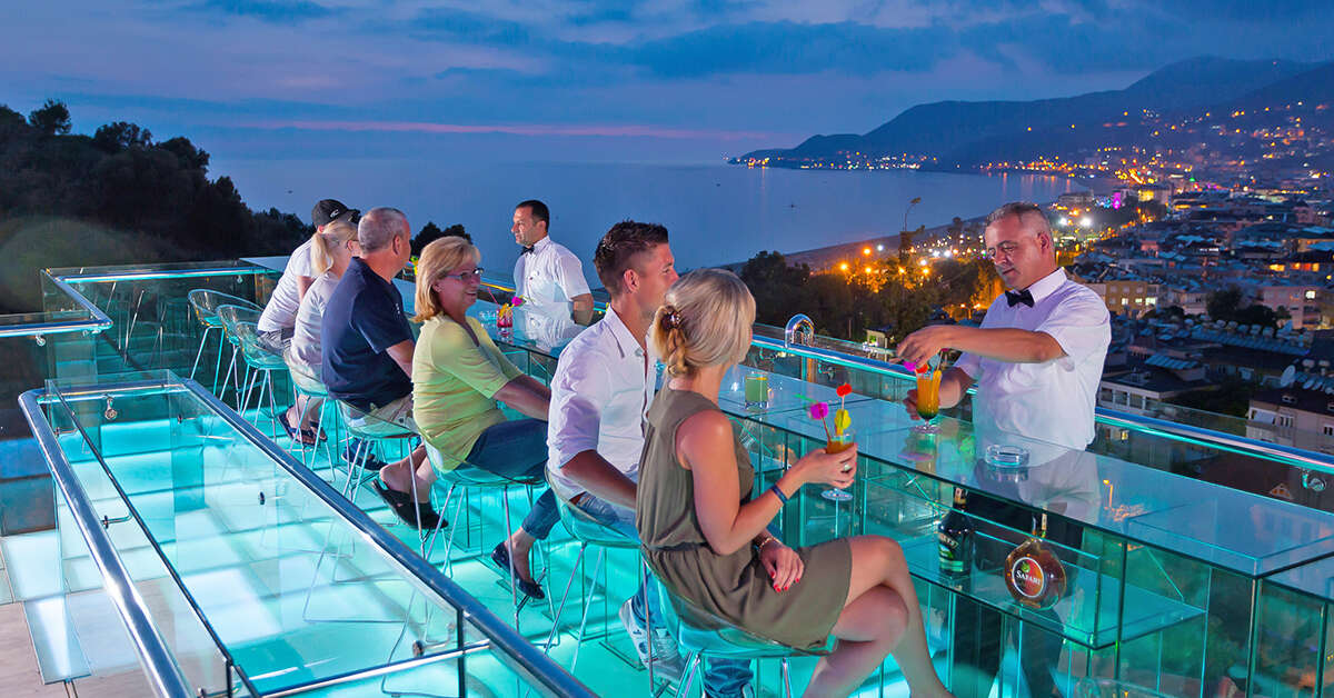 Ein Foto von den Einrichtungen im Sunny Hill Alya Hotel