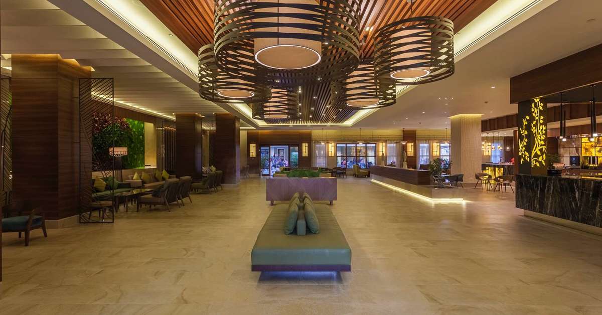 Een foto van het interieur van Club Grand Side