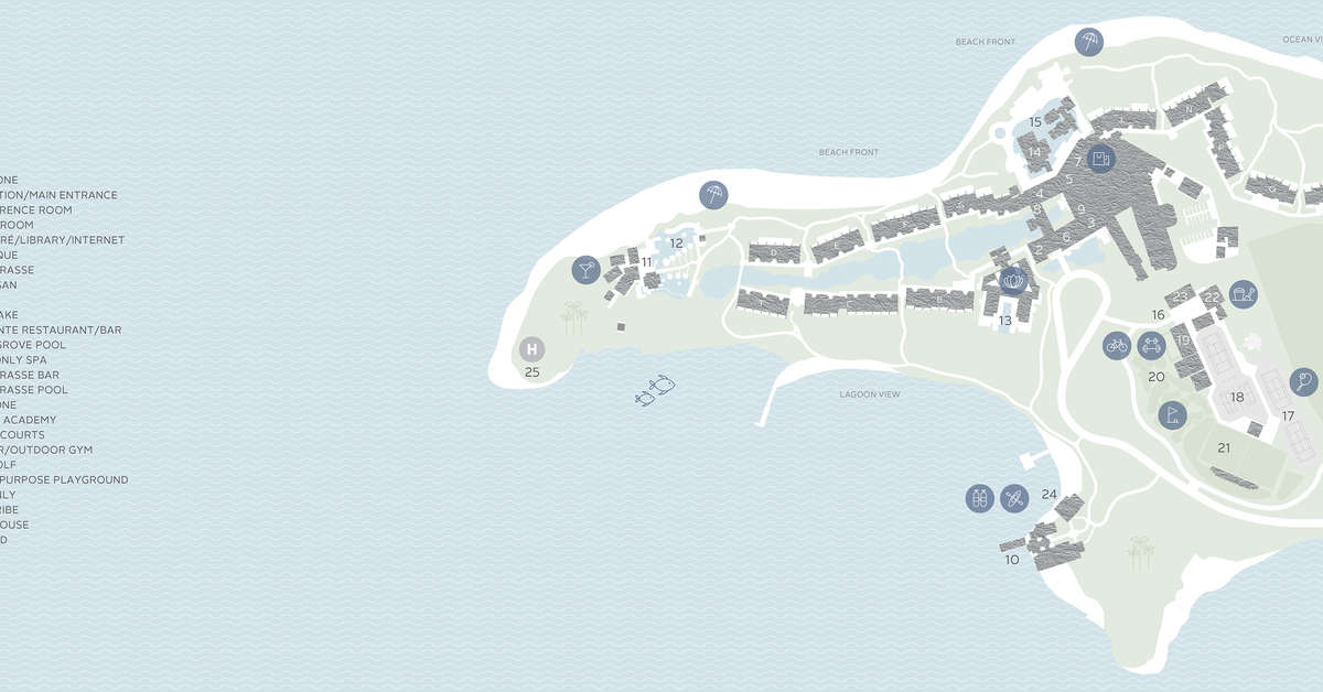Een foto van One & Only Le Saint Geran