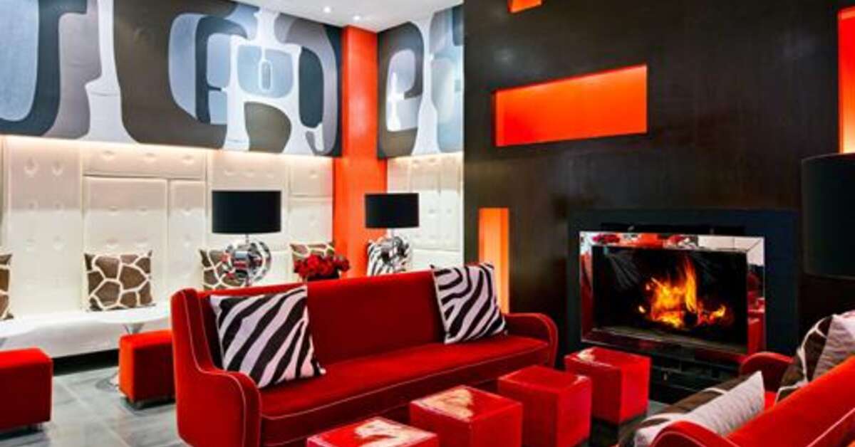 Een foto van het interieur van Ameritania Hotel