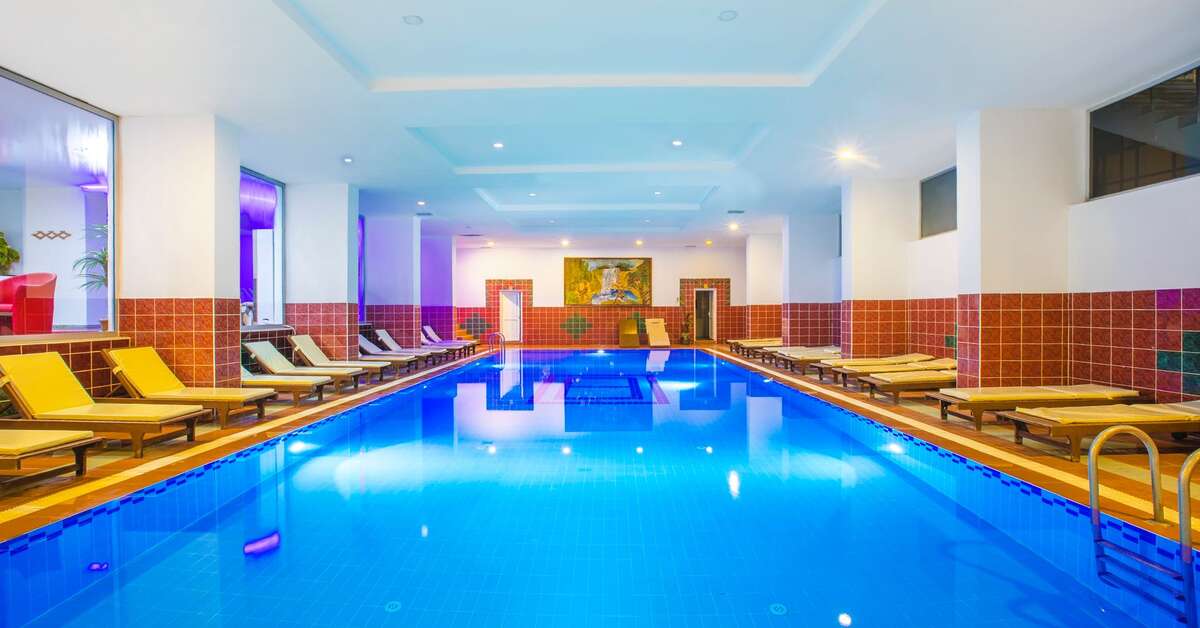 Een foto van het zwembad bij Mira Meridia Beach Hotel