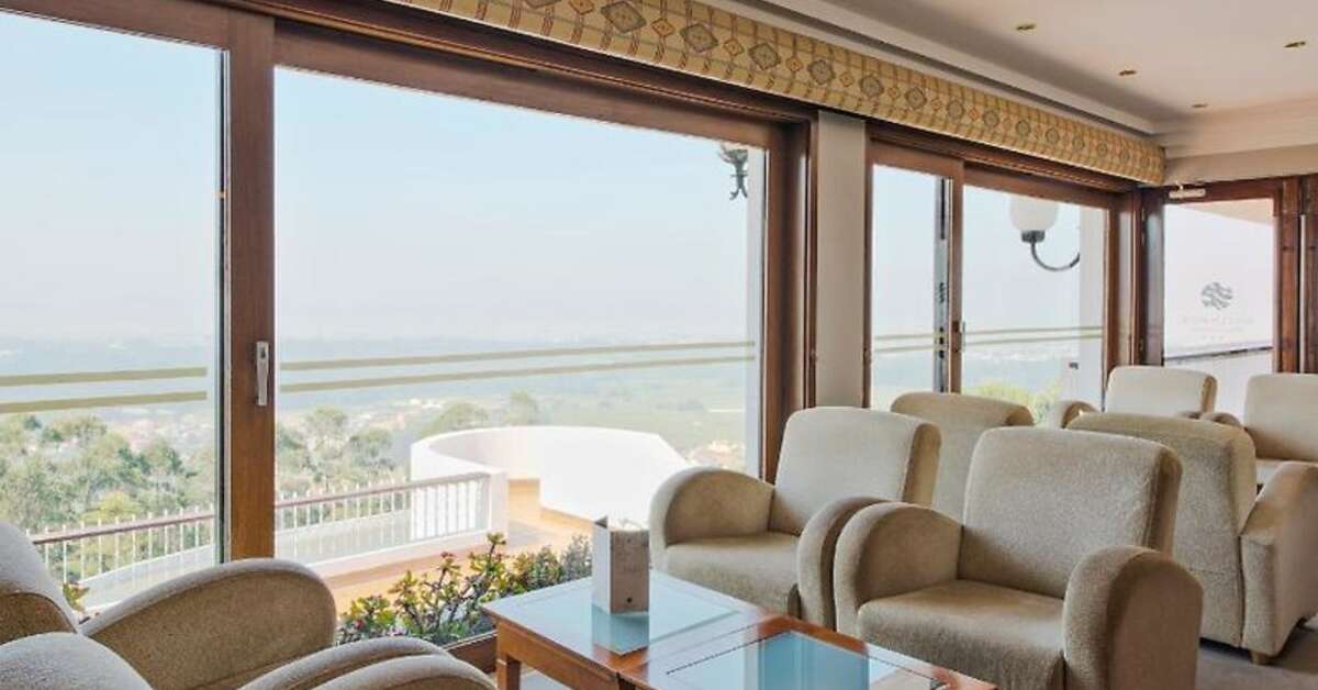 Een foto van het interieur van Sao Felix Hotel Hillside & Nature