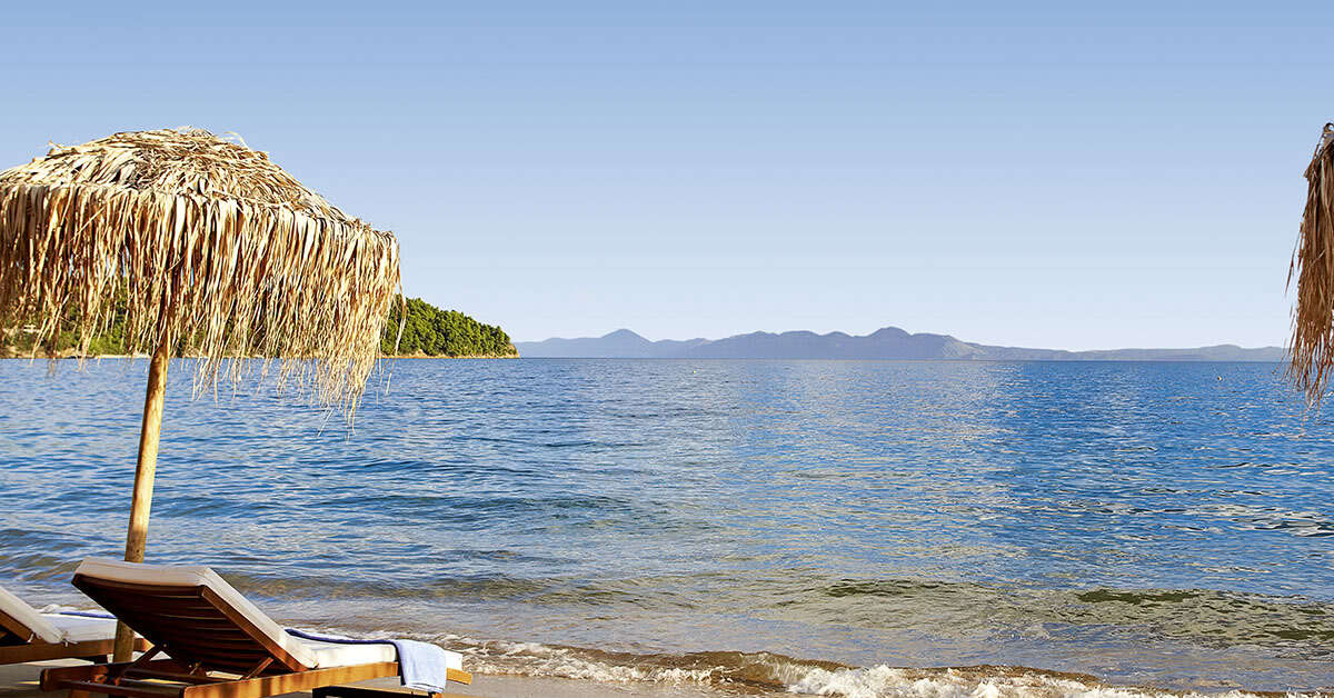Een foto van het strand bij Princess Resort