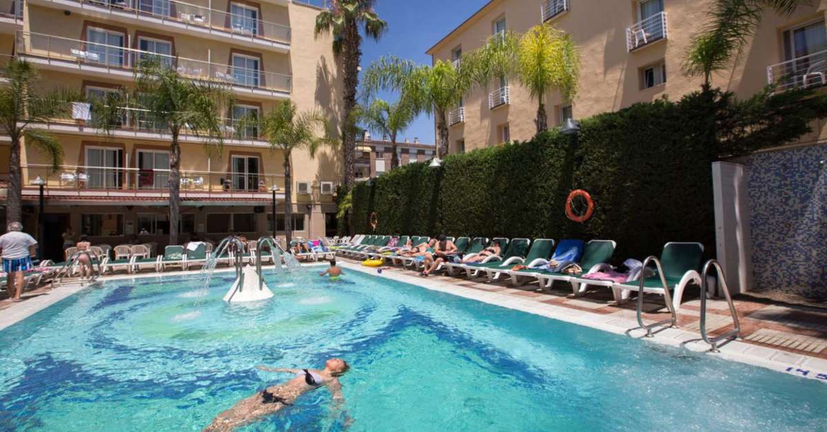 Een foto van het zwembad bij Hotel Cleopatra Spa
