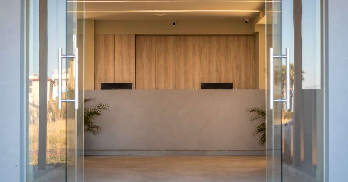 Een foto van het interieur van Nicolas Grand Suites