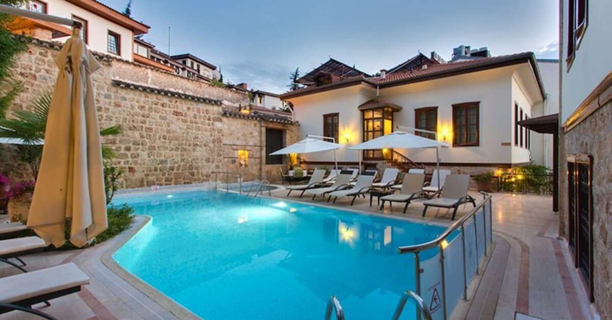Ein Foto vom Pool im Dogan Hotel by Prana Hotels & Resorts