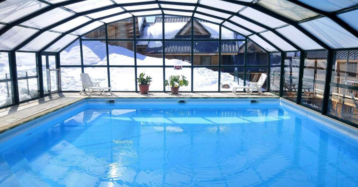 Een foto van het zwembad bij Goelia Le Village Gaulois