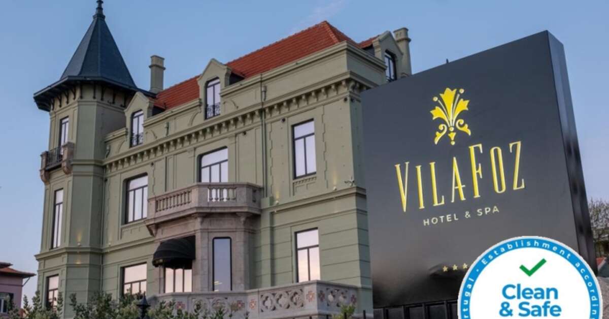 Een foto van de buitenkant van Vila Foz Hotel & Spa