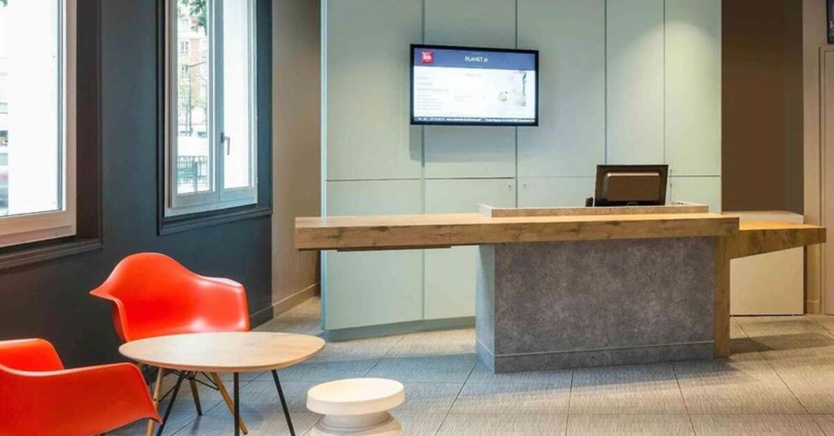 Een foto van het interieur van Ibis Daumesnil Porte Doree
