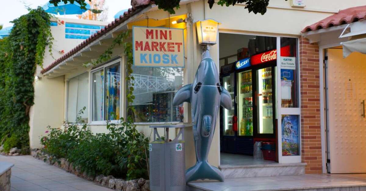 Een foto van de faciliteiten bij Rethymno Mare