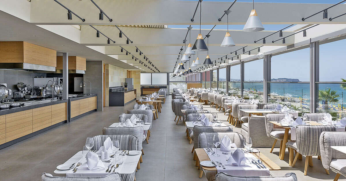 Een foto van de faciliteiten bij Ikonos Seafront Luxury Suites