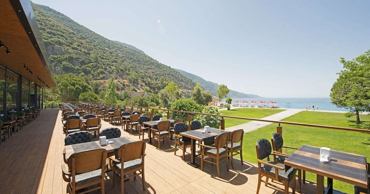 Een foto van de faciliteiten bij Belcekum Beach Resort