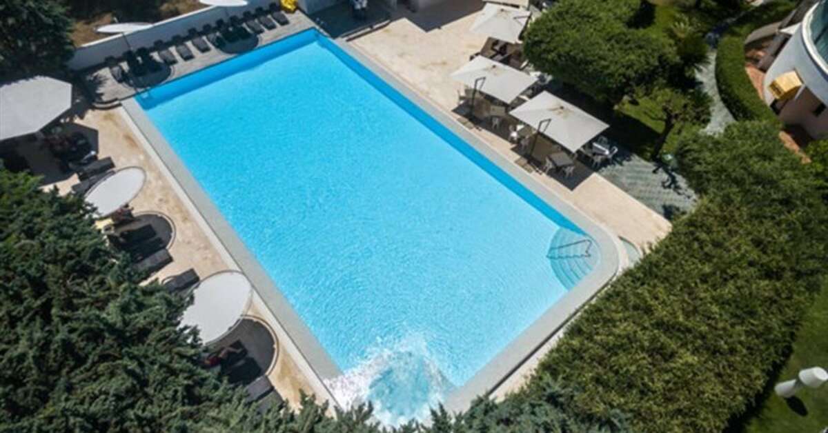Een foto van het zwembad bij Hotel Le Palme Paestum