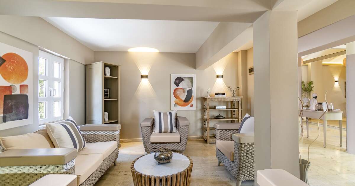 Een foto van het interieur van Manzara Boutique Hotel
